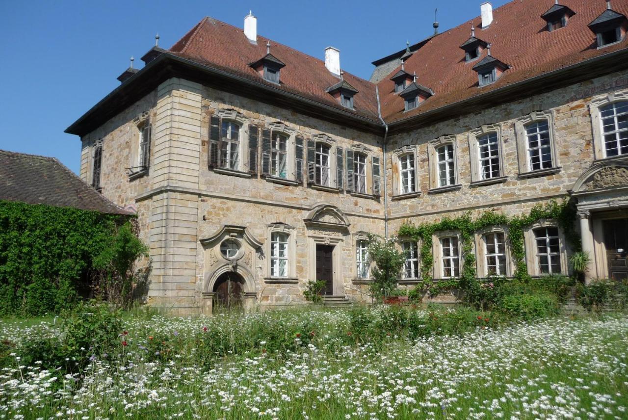 Ferienzimmer Im Schloss Burgpreppach Ngoại thất bức ảnh