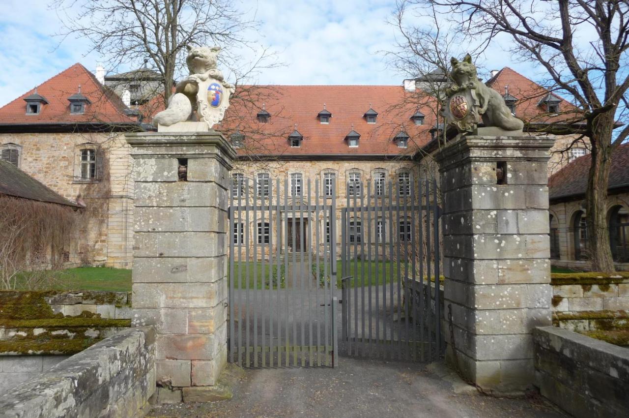 Ferienzimmer Im Schloss Burgpreppach Hotel Ngoại thất bức ảnh